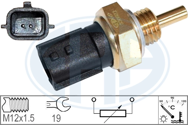 Sensor, coolant temperature