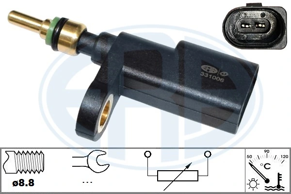 Sensor, coolant temperature