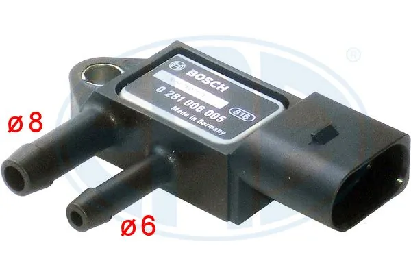 Sensor, exhaust pressure