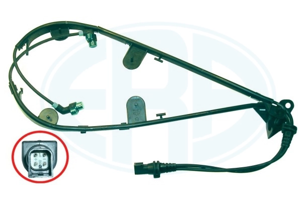 Sensor, wheel speed