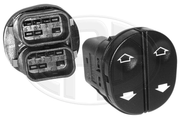 Switch, window regulator