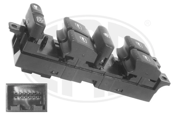 Switch, window regulator