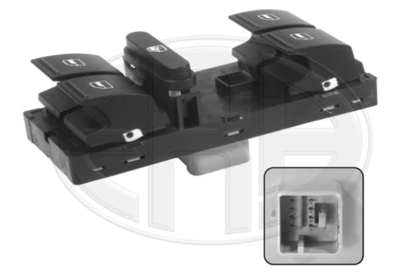 Switch, window regulator