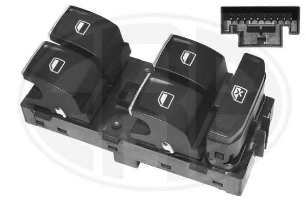 Switch, window regulator