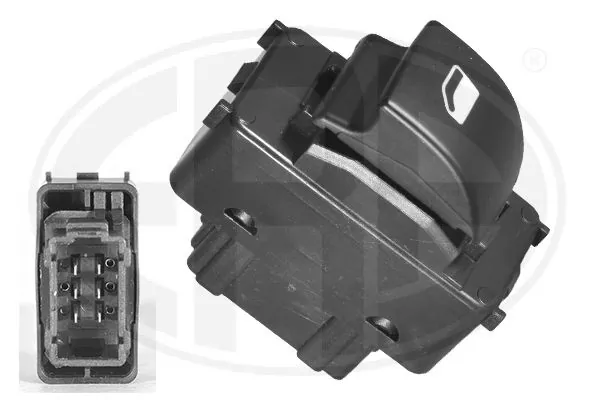 Switch, window regulator