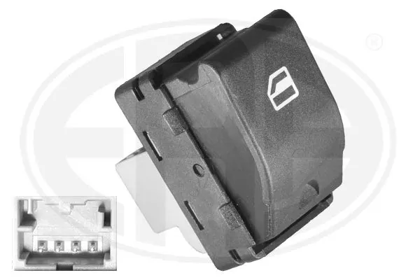 Switch, window regulator