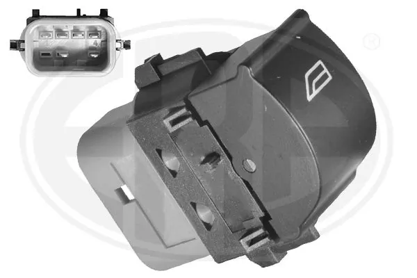 Switch, window regulator