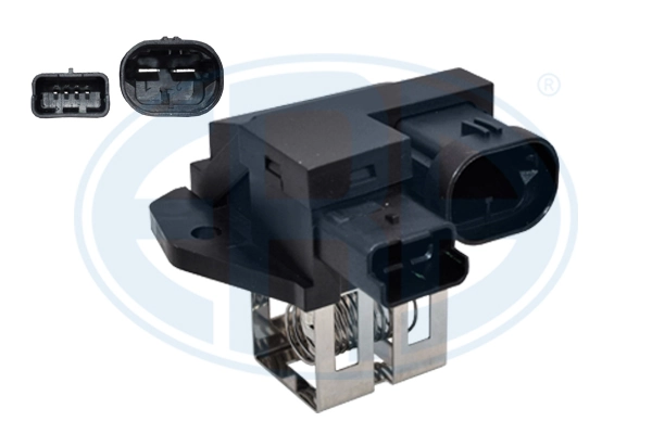 Resistor, interior blower