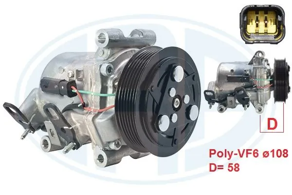 Compressor, air conditioning