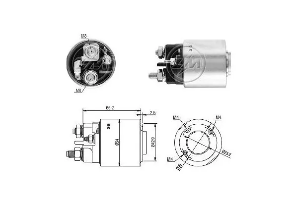 Solenoid Switch, starter