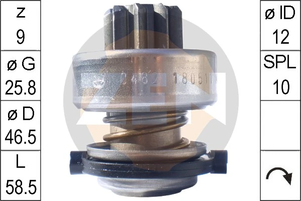 Freewheel Gear, starter