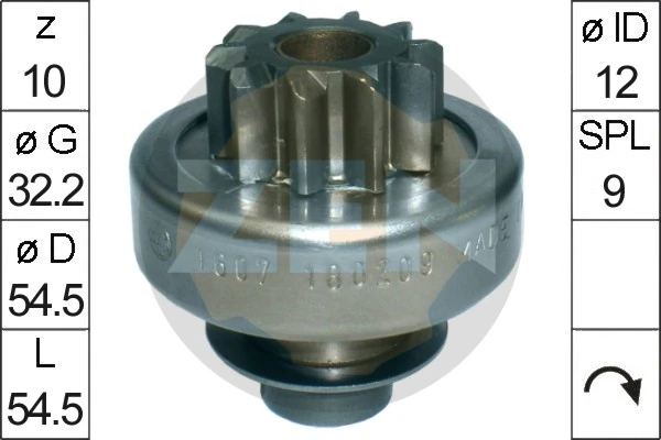 Freewheel Gear, starter