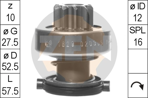 Freewheel Gear, starter