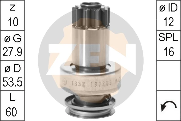 Freewheel Gear, starter