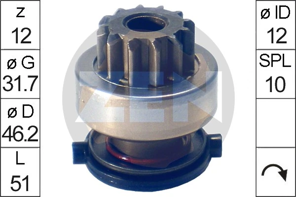 Freewheel Gear, starter