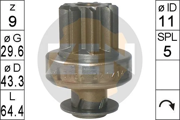 Freewheel Gear, starter