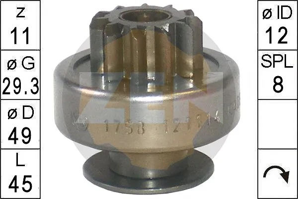 Freewheel Gear, starter