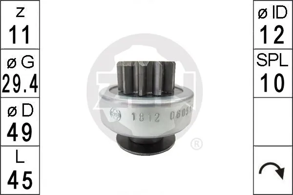 Freewheel Gear, starter