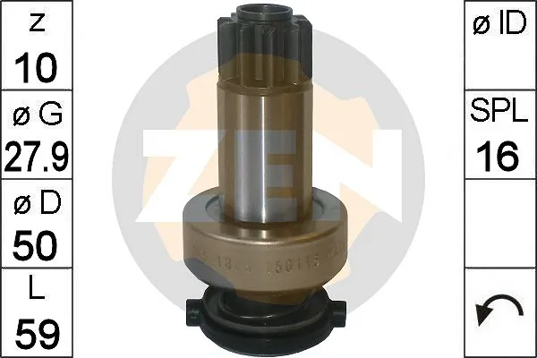Freewheel Gear, starter