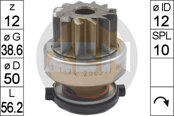 Freewheel Gear, starter