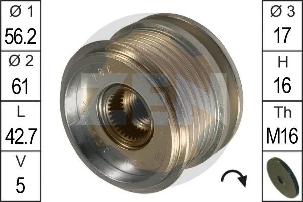 Alternator Freewheel Clutch