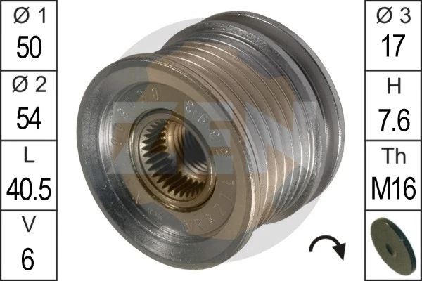 Alternator Freewheel Clutch