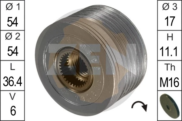 Alternator Freewheel Clutch