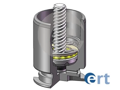 Piston, brake caliper