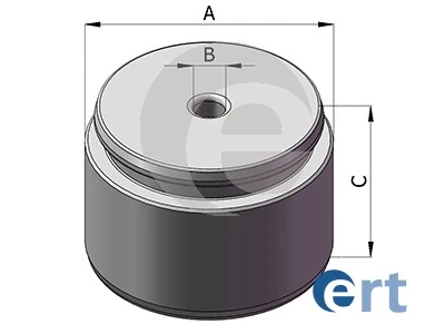 Piston, brake caliper