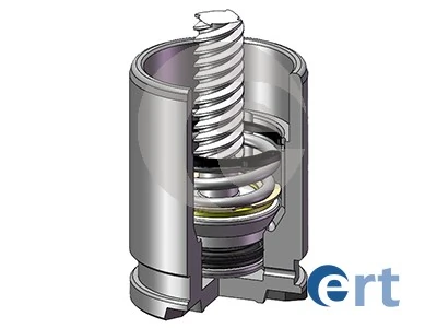 Piston, brake caliper