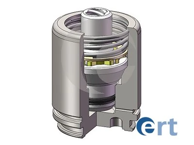 Piston, brake caliper