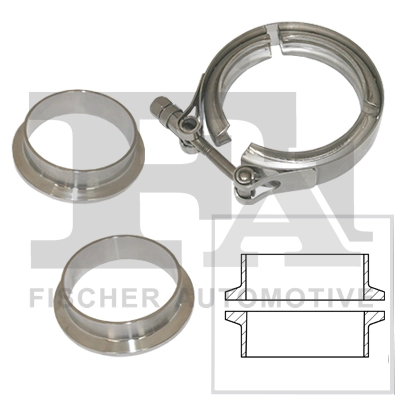 Pipe Connector, exhaust system