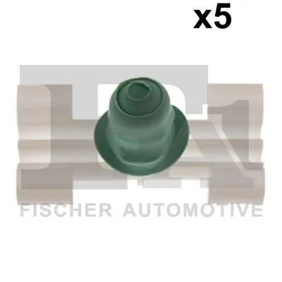 Clip, trim/protection strip