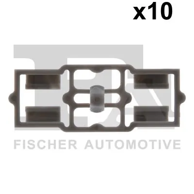 Clip, trim/protection strip