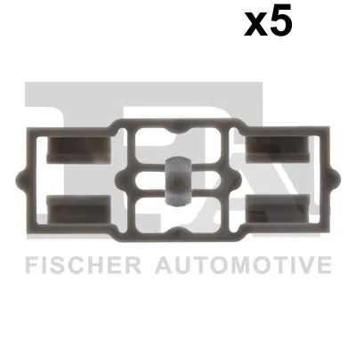 Clip, trim/protection strip