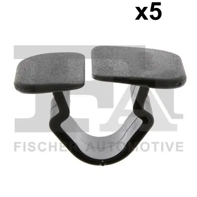 Clip, trim/protection strip