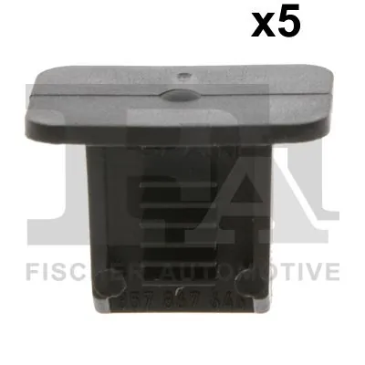 Clip, trim/protection strip