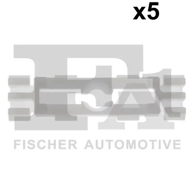 Clip, trim/protection strip