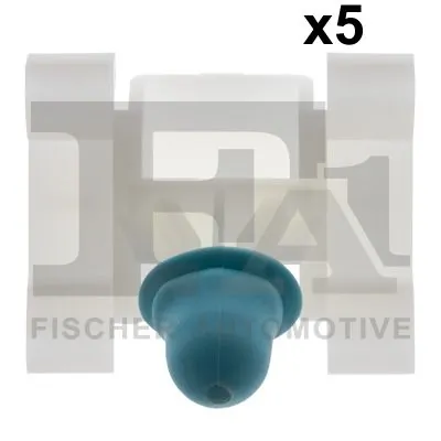 Clip, trim/protection strip