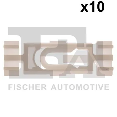 Clip, trim/protection strip