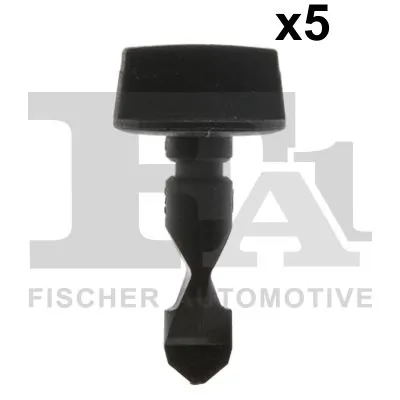 Clip, trim/protection strip