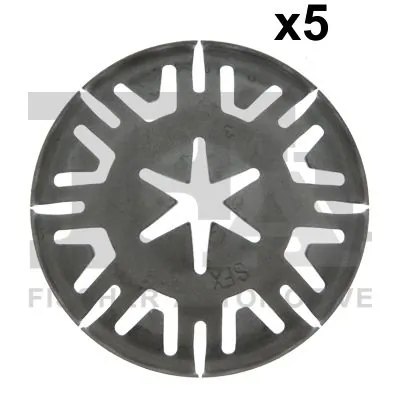 Clip, trim/protection strip