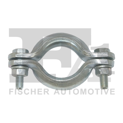 Clamping Piece Set, exhaust system