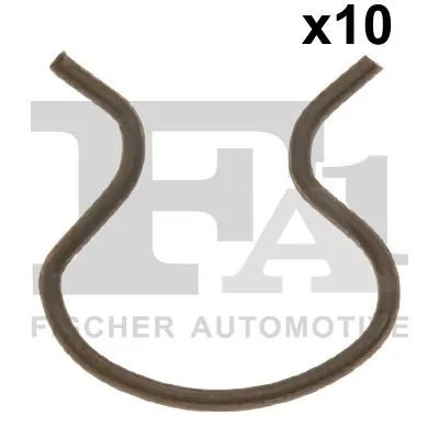 Clip, trim/protection strip