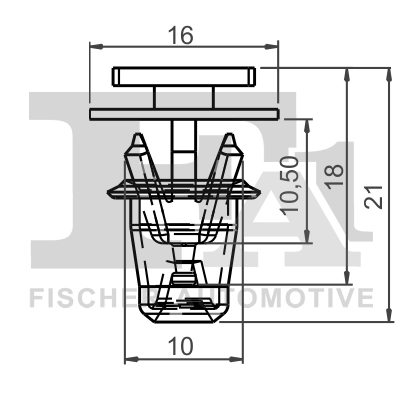 Clip, trim/protection strip