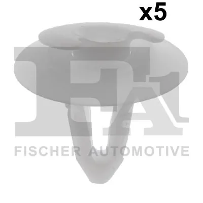 Clip, trim/protection strip