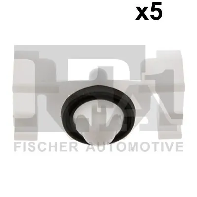 Clip, trim/protection strip