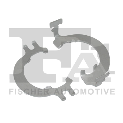 Clamping Piece Set, exhaust system