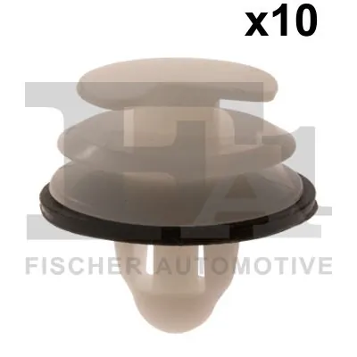 Clip, trim/protection strip
