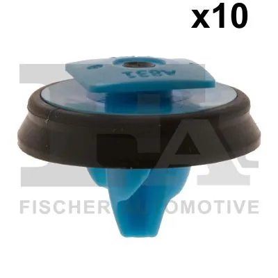 Clip, trim/protection strip